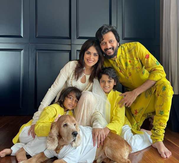 genelia deshmukh celebrates vat Purnima riteish praised his wife