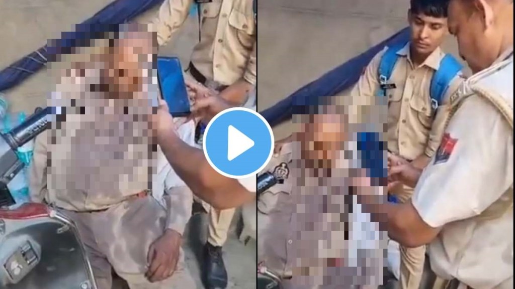 kanpur viral video head constable dies heat stroke inspector films instead of helping dies