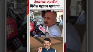 Devendra Fadnavis leave the government Girish Mahajan explained