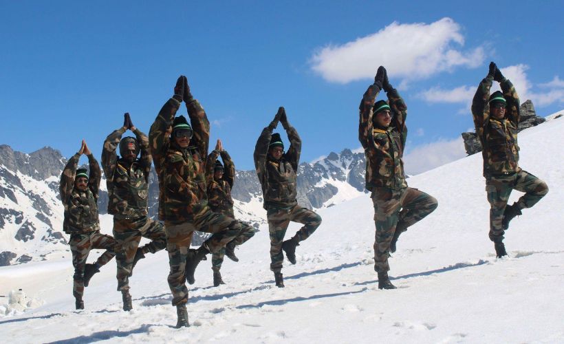 INTERNATIONAL DAY OF YOGA, JUNE 21, 2024, INDIAN ARMY, SIKKIM