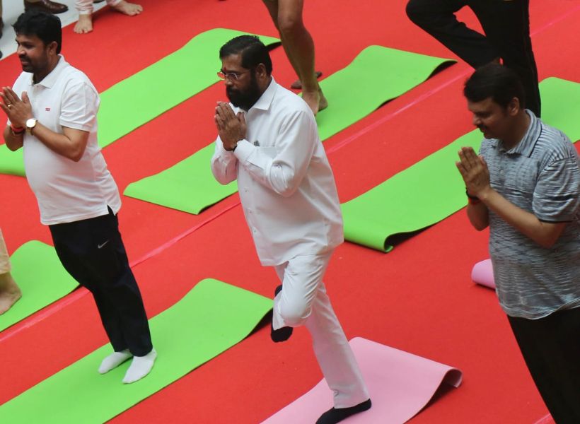 INTERNATIONAL DAY OF YOGA, JUNE 21, 2024, MANTRALAY, MUMBAI