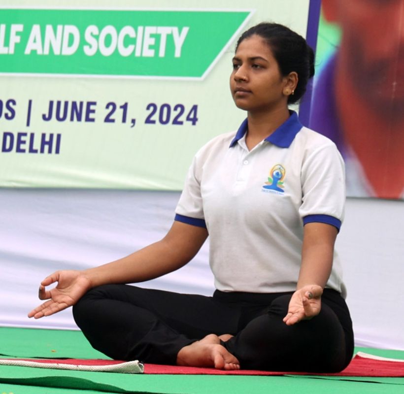 INTERNATIONAL DAY OF YOGA, JUNE 21, 2024, INDIA GATE, NEW DELHI