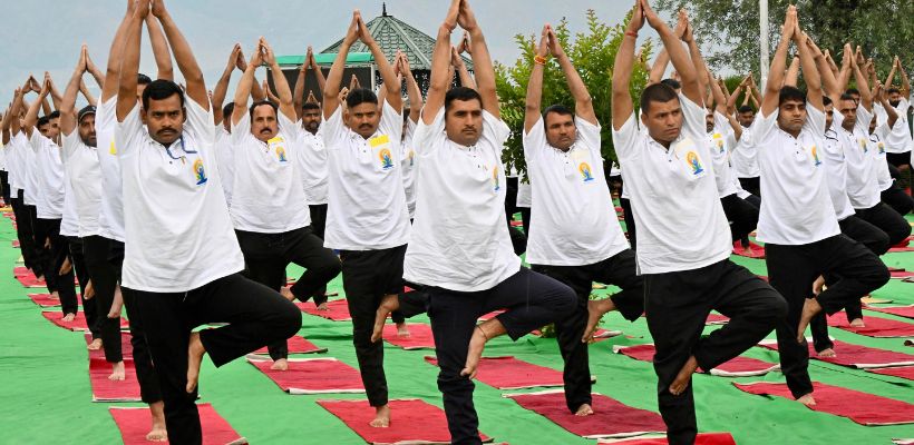 INTERNATIONAL DAY OF YOGA, JUNE 21, 2024, SRINAGAR, NARENDRA MODI