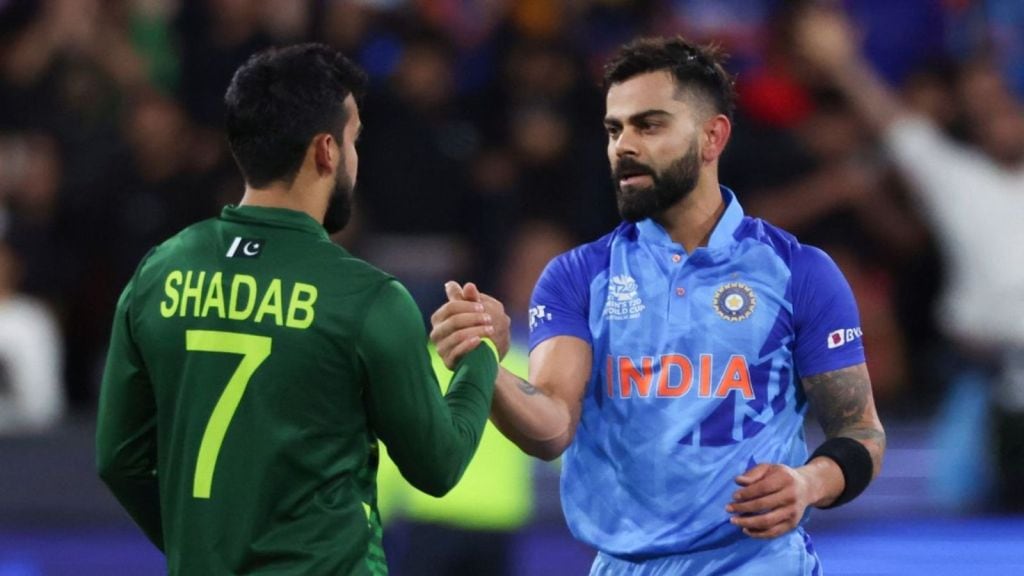 india vs pakistan head to head in t20 world cup