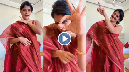 Laxmichya Paulanni fame isha keskar dance on pushpa 2 song Sooseki with twist of marathi
