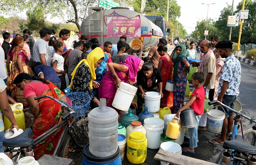 delhi water crisis news