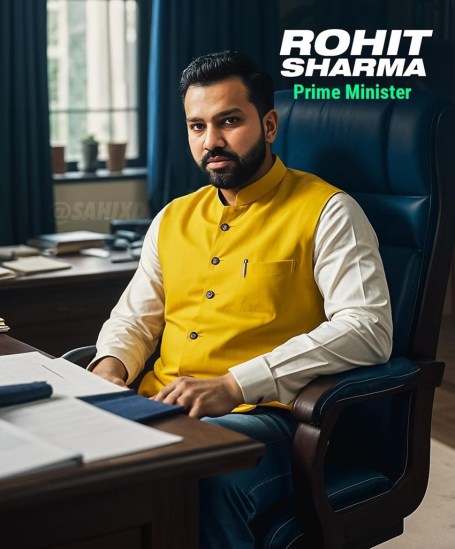 Rohit Sharma Prime Minister