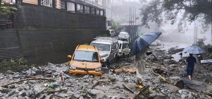 Sikkim Rain Updates