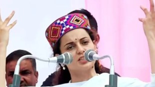 lok sabha mp and actress kangana ranaut visit to maharashtra sadan zws