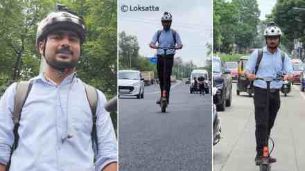 Pune, Pune IT Engineer Switches to Electric Bicycle, Hinjewadi, IT Engineer Switches to Electric Bicycle to Combat Hinjewadi Traffic, Save Time and Money, pune news,