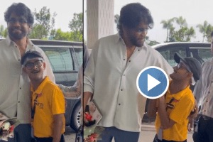 South star nagarjuna meets his disabled fan who got pushed by his bodyguard viral video