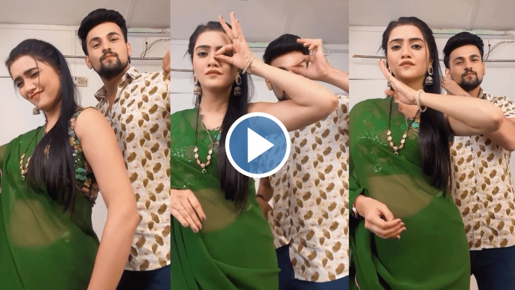 Laxmichya Paulanni fame Apurva Sapkal Dhruv Datar dance on pushpa 2 sooseki song