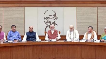 narendra modi cabinet meeting