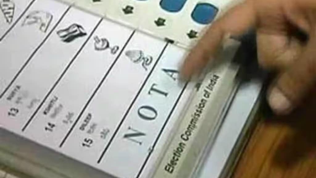 NOTA votes cast in LS polls