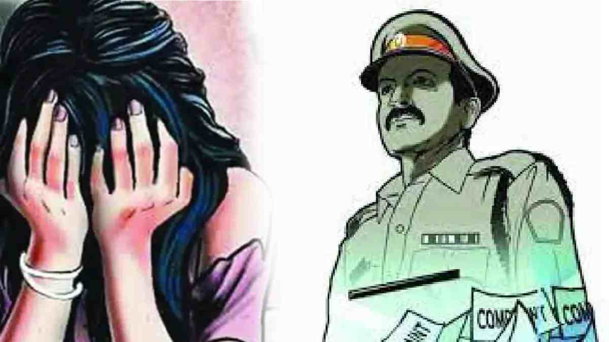 पुणे : बलात्काराची तक्रार देणाऱ्या महिलेला पोलीस ठाण्यातच मारहाण | in Pune Woman went to police station to register rape case Beaten by Police Officers Case Filed Against Nine Including Sub Inspector