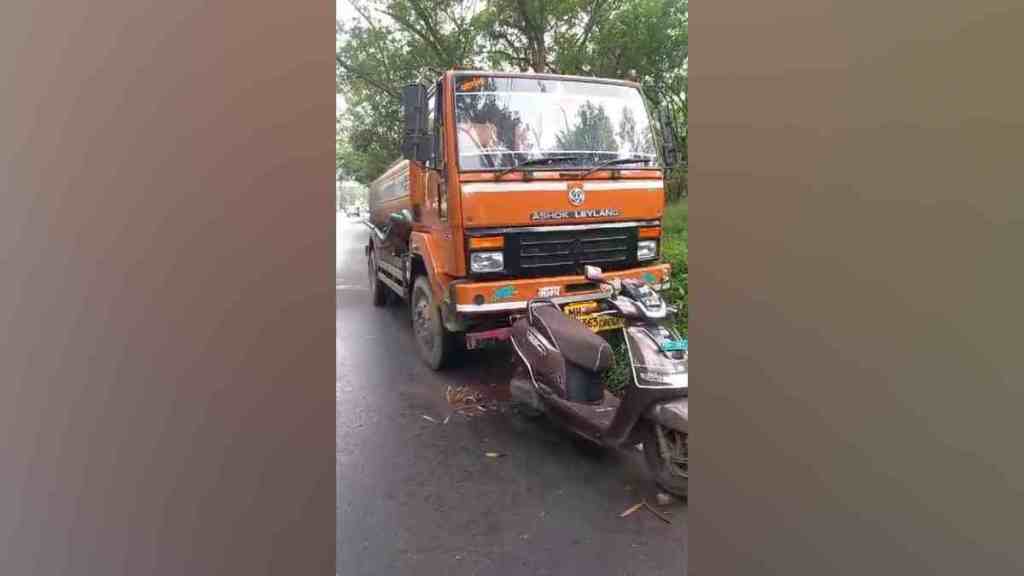 Minor boy Drives Tanker in pune, Minor Drives Tanker Injures Two Women in pune, minor boy and tanker owner busted, pune news, accident news,