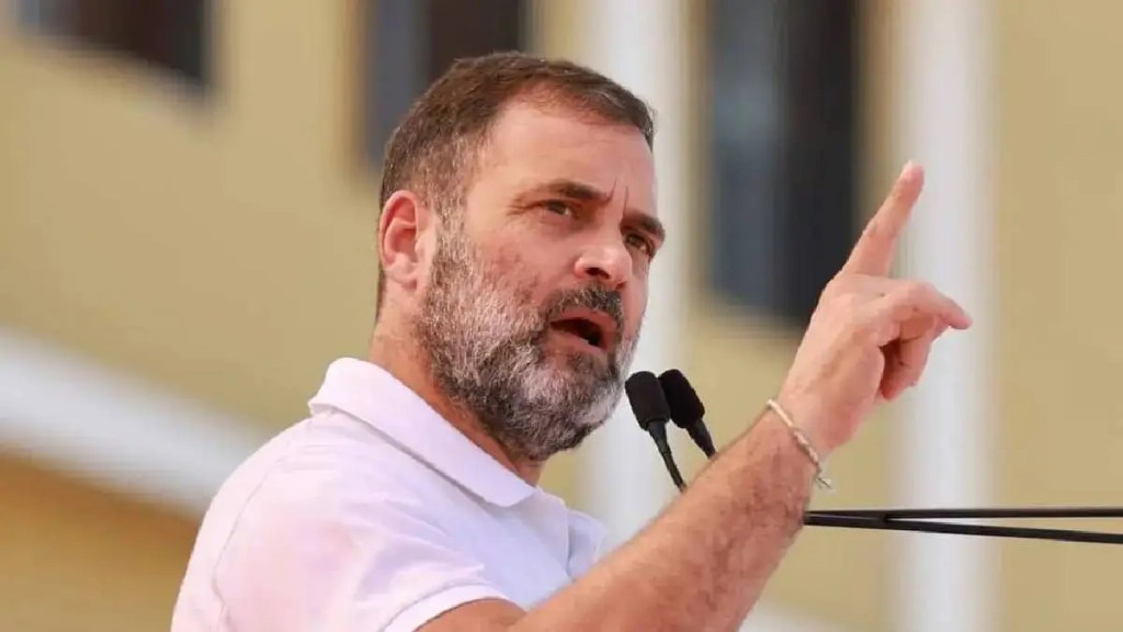 Rahul Gandhi criticizes EVM as black box in India