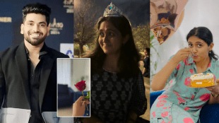 Bigg boss fame Shiv Thakare gave surprise to Rinku Rajguru on her birthday