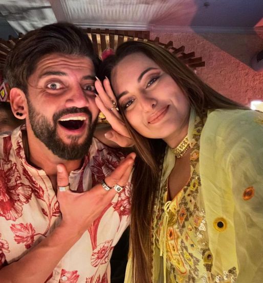 sonakshi sinha zaheer iqbal bachelorette party