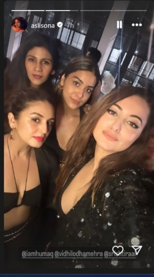 sonakshi sinha zaheer iqbal bachelorette party 