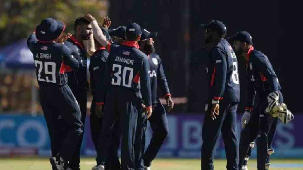 USA Cricket Team, USA Cricket Team Shines in T20 World Cup 2024, USA Cricket Team T20 World Cup 2024 with Impressive Wins, usa cricket team beat Pakistan, Diverse Talent in usa cricket team, usa cricket team in t20 world cup, USA won against PAK, USA vs PAK, USA vs PAK 2024, USA vs PAK Match Highlights in Marathi, USA vs PAK Super over Score,