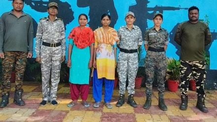 Surrender of two famous women naxalites with a reward of 16 lakhs