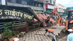 Action on unauthorized constructions including hotels in Govindnagar Dwarka areas in Nashik