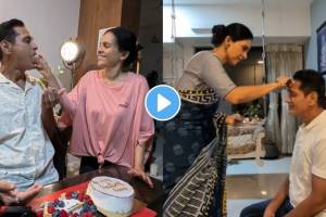 how Aishwarya Narkar celebrated husband Avinash Narkar birthday