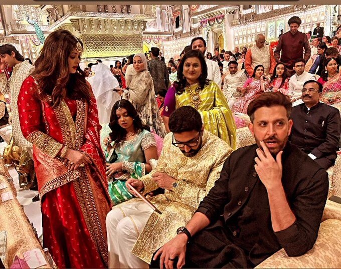 Aishwarya Rai Bachchan and Abhishek Bachchan