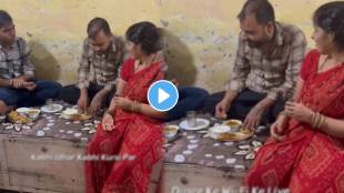 Alakh Pandey having a meal with a student who cracked IIT