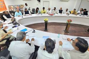 BJP state executive meeting, Balewadi, pune, police force deployed