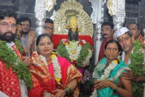 CM Eknath Shinde in Pandharpur Mahapuja