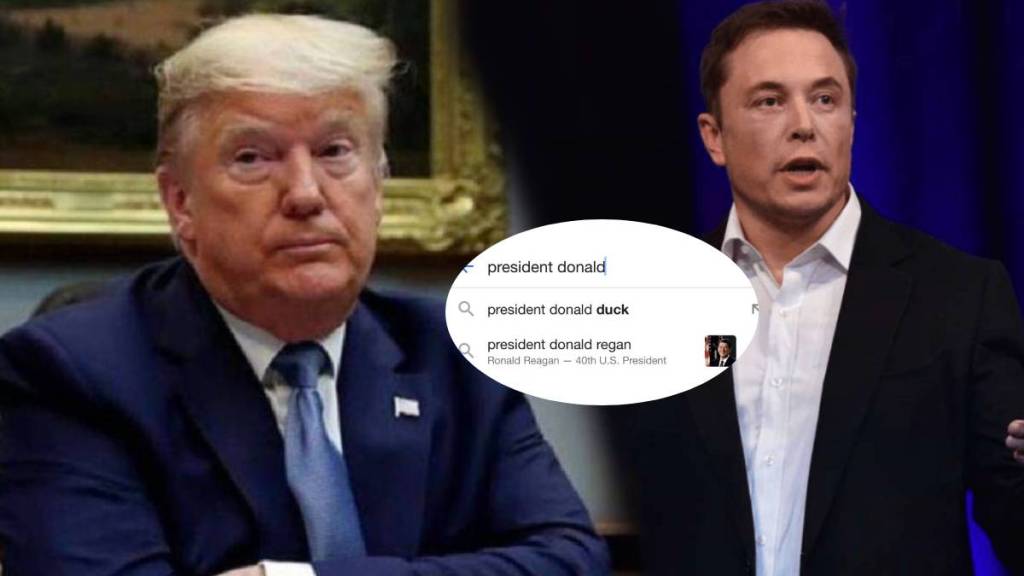 Elon Musk Claims Google has a search ban on President Donald Trump Google company responds