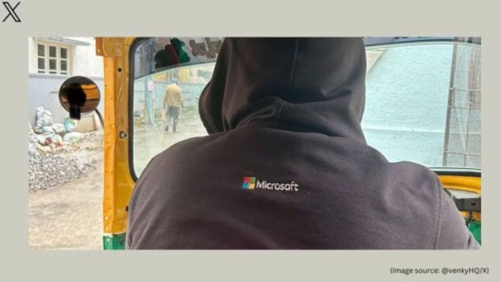 Microsoft employee in Bengaluru found driving autorickshaw