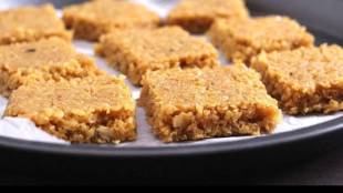 Healthy Coconut Barfi Without Sugar