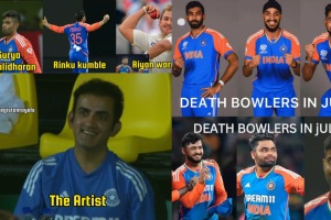 India vs sri lanka 3rd t20 live updates in marathi Gambhir memes go viral after Surya Rinku turn bowling heroes