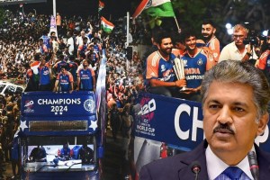 Indian Team Parade Viral Photos