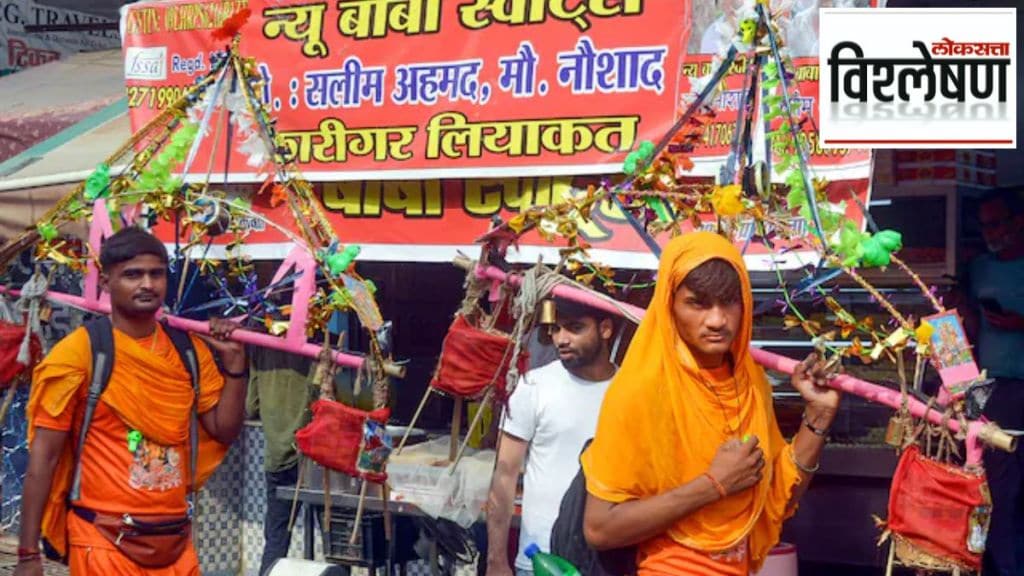 Kanwar yatra nameplate controversy