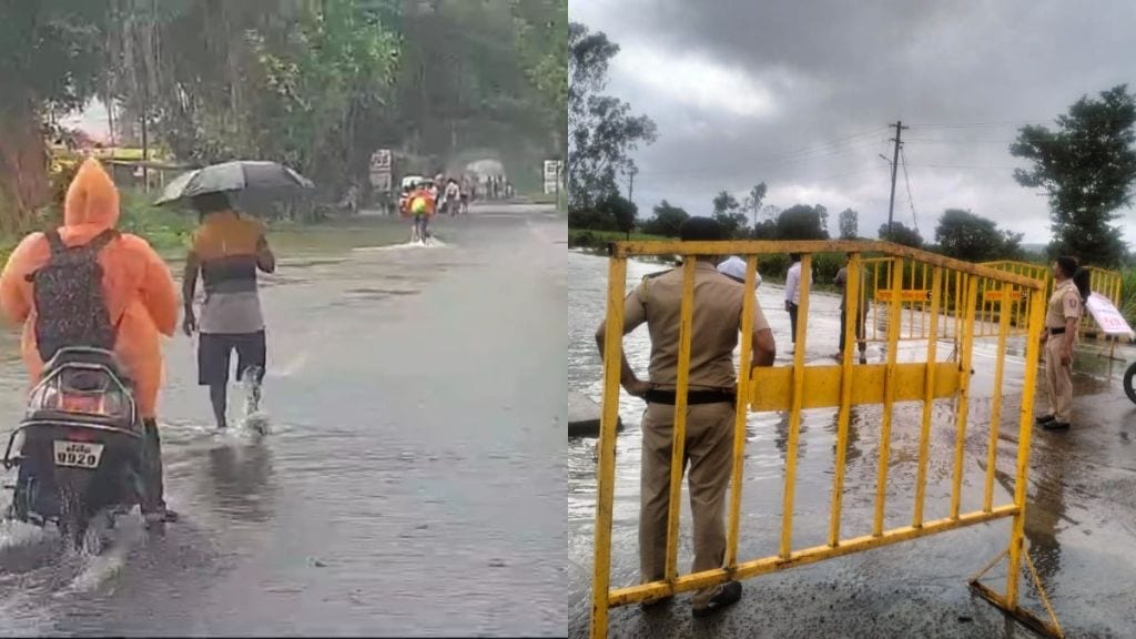 Kolhapur flood again intensity of rain increased heavy rain forecast for four days