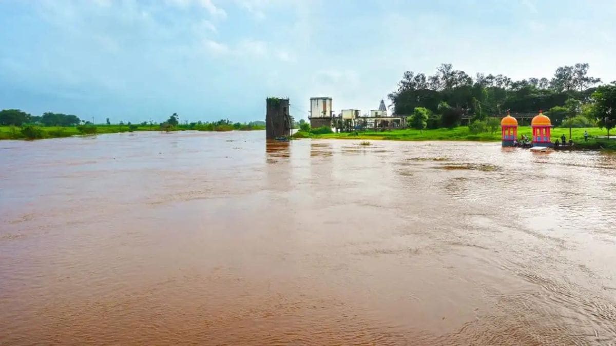 In Sangli Krishna river water is near warning level while in Miraj it ...