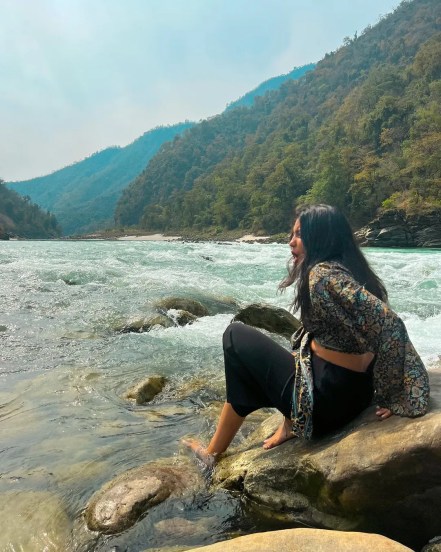 Kumbhe Waterfall While Filming Reel