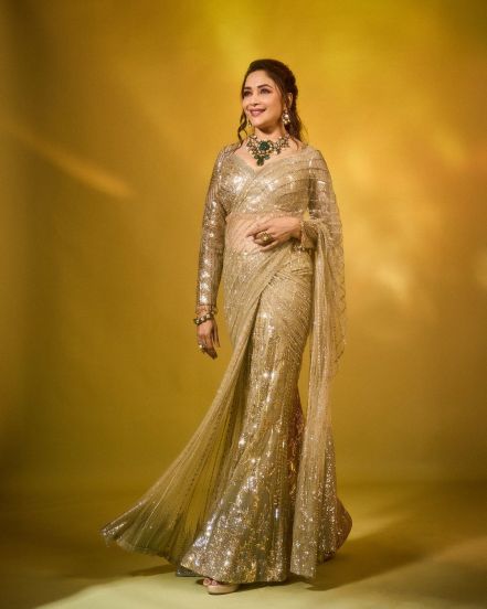 Madhuri Dixit At Anant Radhika Sangeet