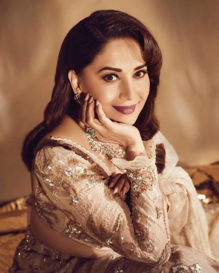 Madhuri Dixit At Anant Radhika Sangeet