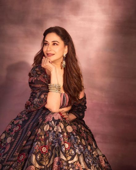 Madhuri Dixit At Anant Radhika Sangeet