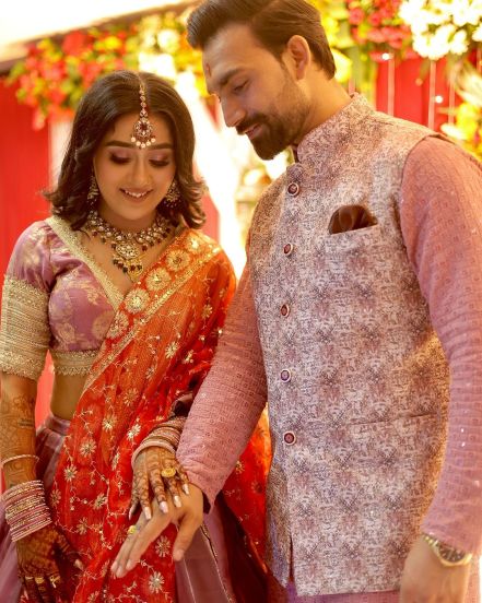 Manasi Naik Ex Husband Pardeep Kharera Engagement photos