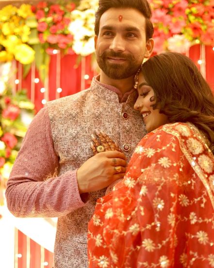 Manasi Naik Ex Husband Pardeep Kharera Engagement photos