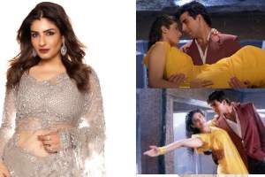 Mohra Raveena tandon kissing scene with akshay kumar