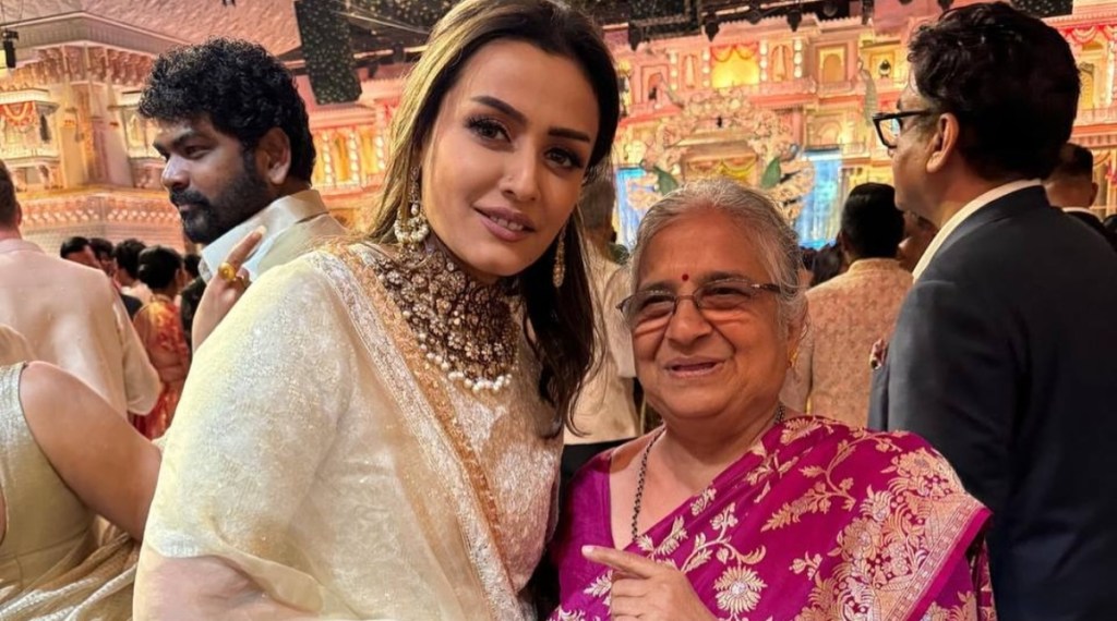 Namrata Shirodkar met Sudha Murthy