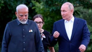 Narendra Modi Vladimir Putin AP