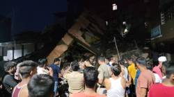 Building Collapse in Navi Mumbai : नवी मुंबईत तीन मजली इमारत पत्त्यांसारखी कोसळली, अनेकजण ढिगाऱ्याखाली अडकल्याची शक्यता; बचावकार्य सुरू!